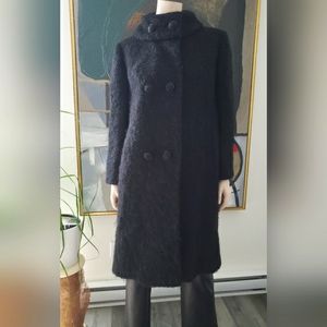 Vintage | Mohair and Wool blend Bouclé Coat